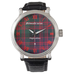 mcdonald tartan watch by highsaltire