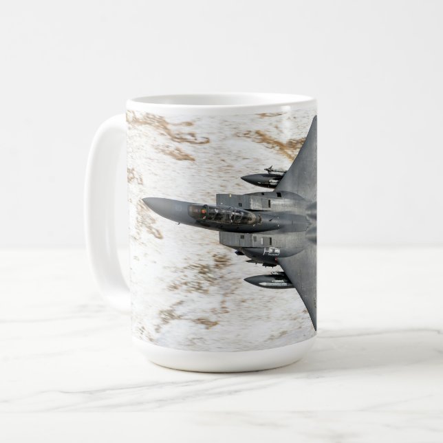 McDonnell Douglas F-15 Eagle Coffee Mug (Front Left)