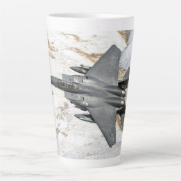 McDonnell Douglas F-15 Eagle Latte Mug