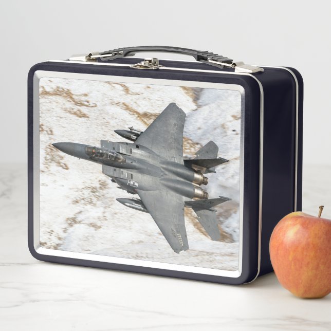 McDonnell Douglas F-15 Eagle Metal Lunch Box (In Situ)