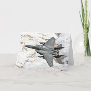 McDonnell Douglas F-15 Eagle Thank You Card
