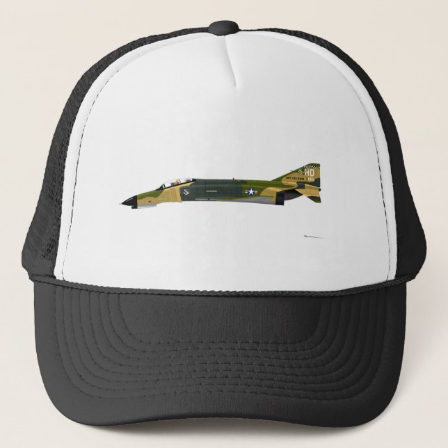 McDonnell Douglas F-4E Phantom II Trucker Hat (Front)