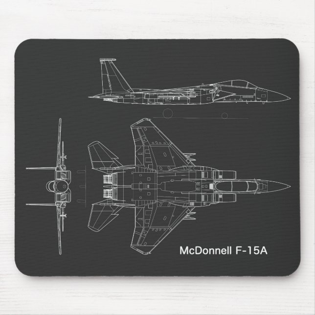 McDonnell F-15A Mouse Mat (Front)