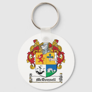 McDonnell Family Crest Key Ring
