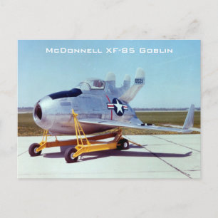 McDonnell XF-85 Goblin Postcard