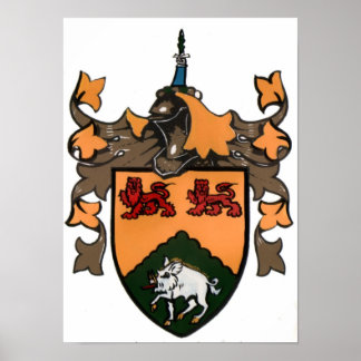 McDonough Family Crast Poster