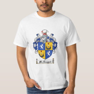 Mcdougall Family Crest - Mcdougall Coat of Arms T-Shirt