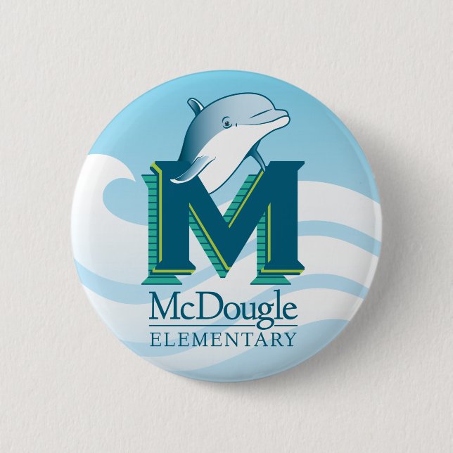 McDougle Dolphin Button (Front)
