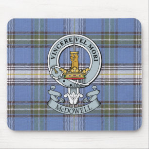 McDowell Crest + Tartan Mouse Pad