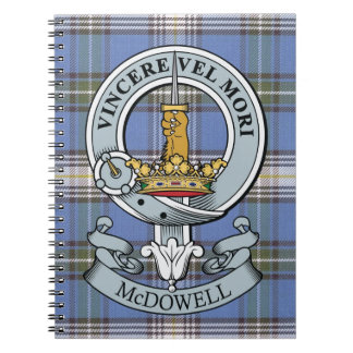 McDowell Crest + Tartan Notebook