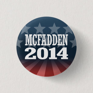MCFADDEN 2014 3 CM ROUND BADGE