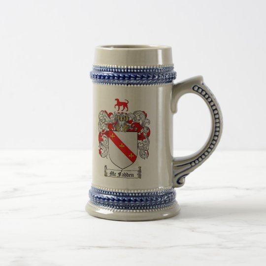 McFadden Coat of Arms Stein