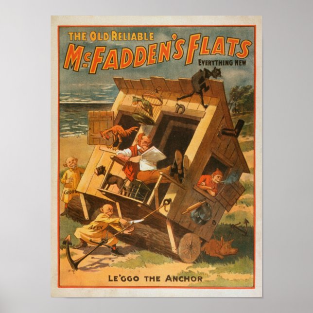 McFadden's Flats Theatrical Poster (Front)