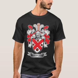 McFarland Family Crest Coat of Arms T-Shirt