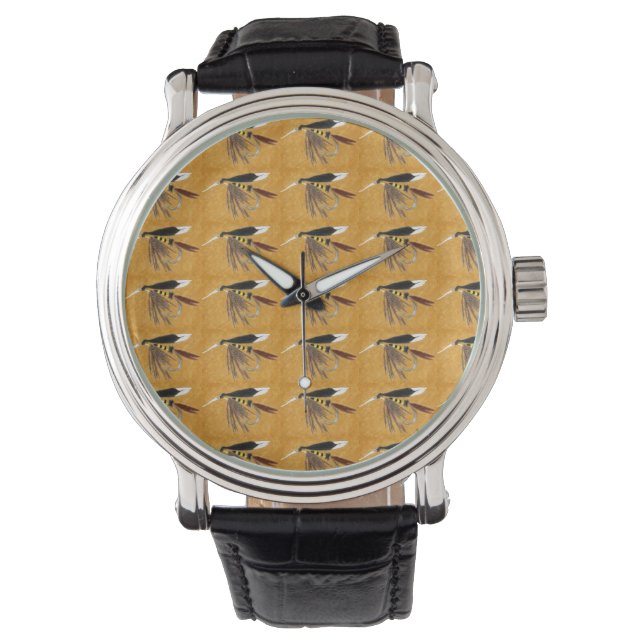 "McGeanty" classic wet fly, fly fishing fly tying Watch (Front)