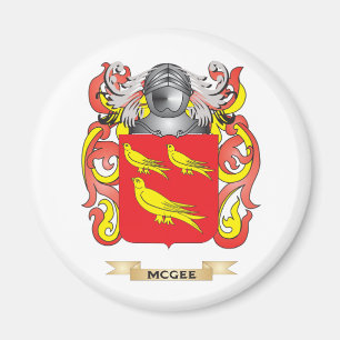 McGee Coat of Arms (Family Crest) Magnet