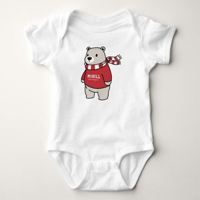 McGill University Bear With Sweater   (Front)