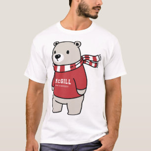 McGill University Bear With Sweater  