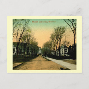 McGill university, Montreal, Canada Vintage Postcard