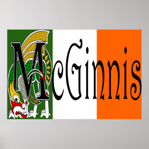 McGinnis Celtic Dragon Print
