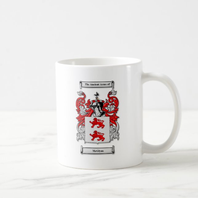 McGlynn Coat of Arms Coffee Mug (Right)