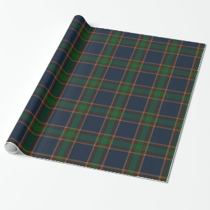 McGovern Irish Tartan Plaid Wrapping Paper