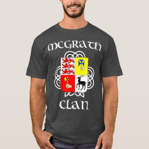 McGrath Family Crest  Irish Reunion  T-Shirt