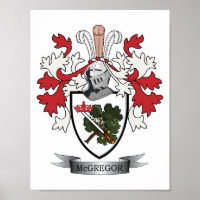 McGregor Family Crest Coat of Arms