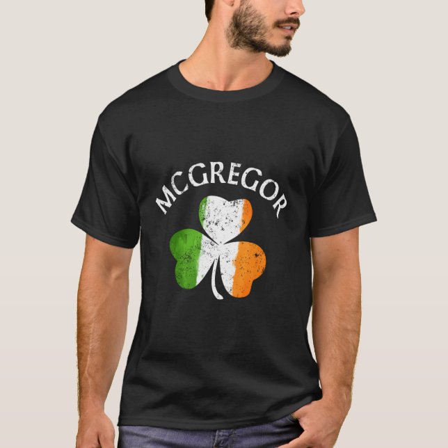 Mcgregor Irish Family Name T-Shirt (Front)