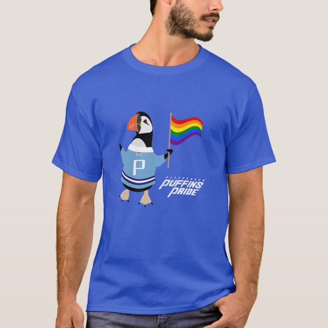 McGuffin Puffin Pride T-Shirt (Front)