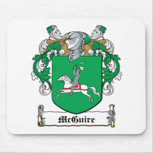 McGuire Family Crest Mouse Mat