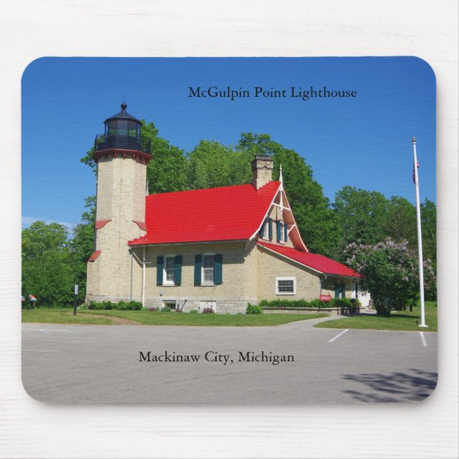 McGulpin Point Lighthouse 2019 mousepad (Front)
