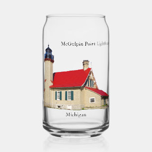 McGulpin Point Lighthouse can glass