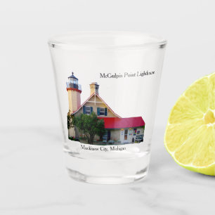 McGulpin Point Lighthouse shot glass