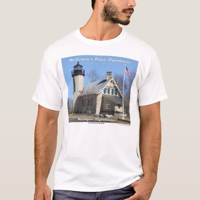 McGulpin's Point Lighthouse T-Shirt (Front)