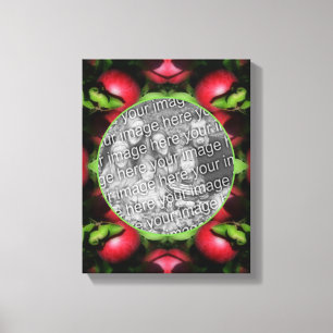 McIntosh Apples Frame Create Your Own Photo Canvas Print