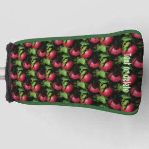 McIntosh Apples Nature Pattern Personalised Golf Head Cover