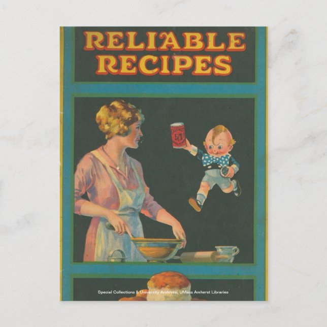 McIntosh Cookery Collection Postcard (Front)