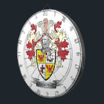 McIntyre Family Crest Coat of Arms Dartboard<br><div class="desc">McIntyre family crest and Scottish McIntyre coat of arms. For men with the McIntyre surname,  and for women with the McIntyre last name. Click 'McIntyre Family Crest' to see all our designs featuring the McIntyre family name.</div>