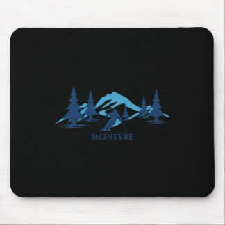 Mcintyre New Hampshire Ski Resort Skiing Skier  Mouse Mat