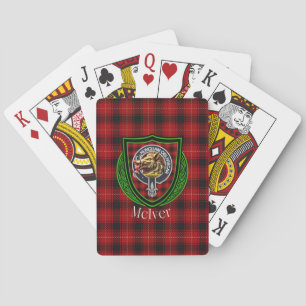 McIver Scottish Clan Tartan & Crest Playing Cards