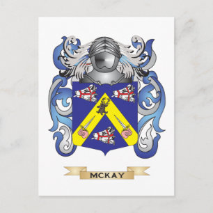 McKay Coat of Arms (Family Crest) Postcard