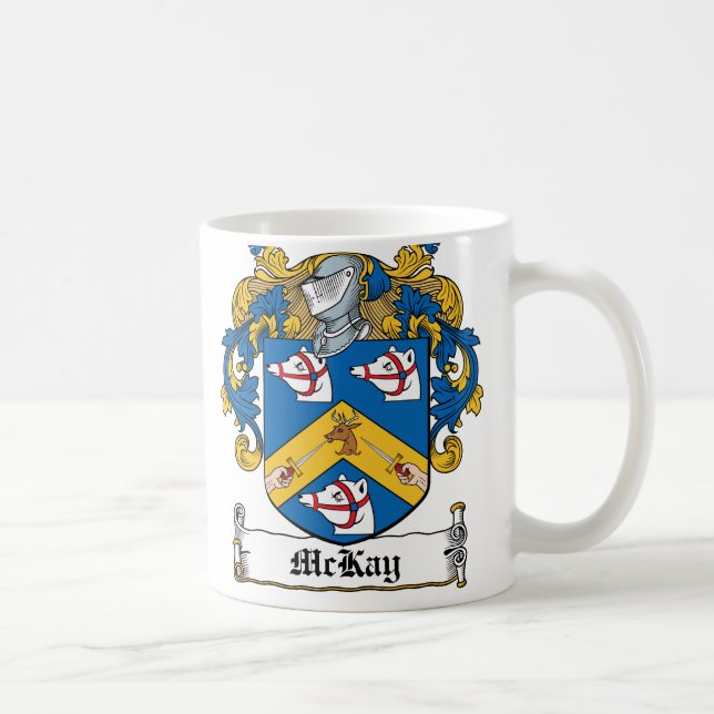 McKay Family Crest Coffee Mug (Right)
