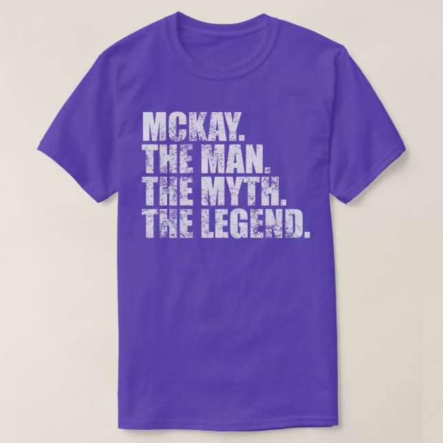 MckayMckay Family name Mckay last Name Mckay Surna T-Shirt (Design Front)