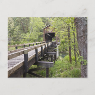 McKee covered bridge, Jacksonville, Oregon Postcard