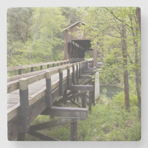 McKee covered bridge, Jacksonville, Oregon Stone Coaster