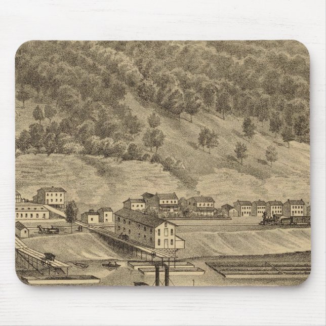 McKeesport Pennsylvania Mouse Mat (Front)