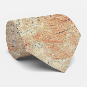 McKenzie and Moose Ponds, McKenzie Mountain Detail Tie
