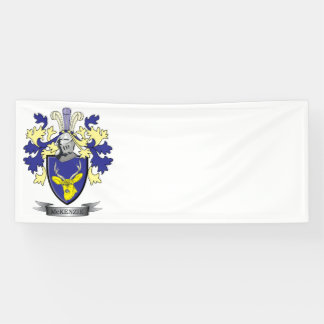 McKenzie Family Crest Coat of Arms Banner