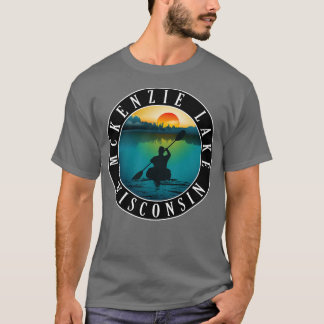 McKenzie Lake Wisconsin Kayaking T-Shirt